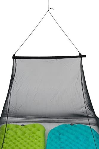 Double Pyramid Net Shelter in Black Mesh — photo 4