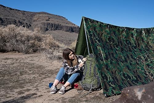 Green Camo Ripstop Tarp 12x16 ft — photo 4