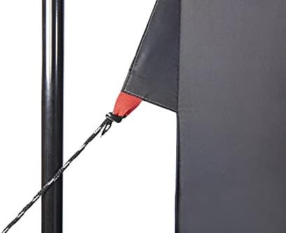 Magnetic screen house in graphite mesh — photo 4