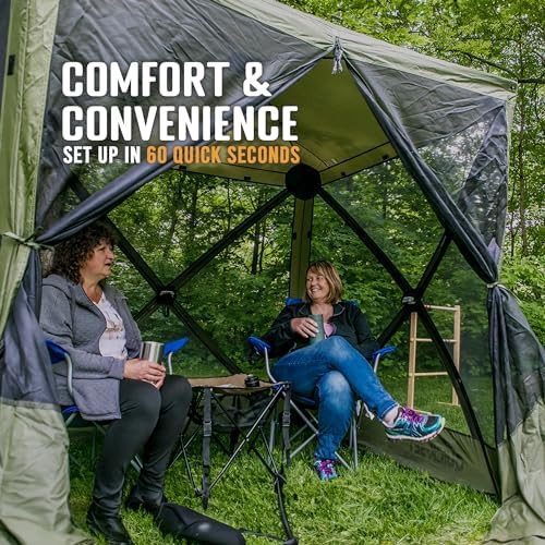 Green Mesh Traveler Screen Tent 6x6 — photo 4