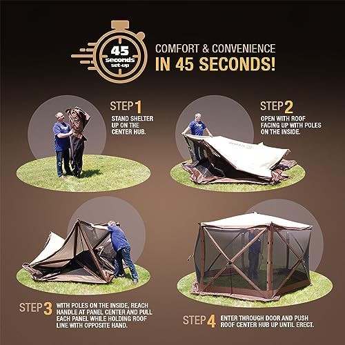 Green Mesh Traveler Screen Tent 6x6 — photo 5