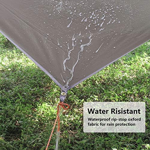 Square 10x10 ft Oxford Waterproof Tarp — photo 3