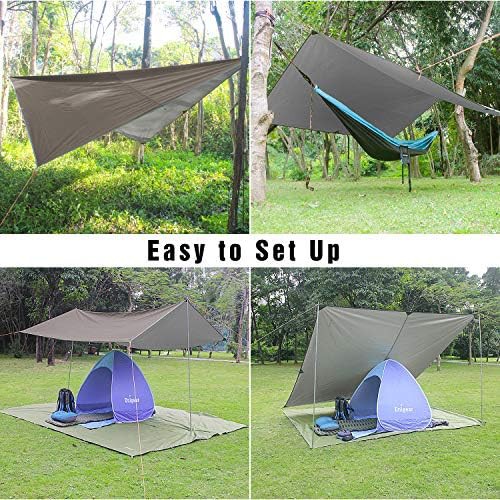 Square 10x10 ft Oxford Waterproof Tarp — photo 5