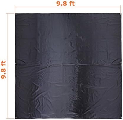 Army green oxford cloth tent tarp — photo 4