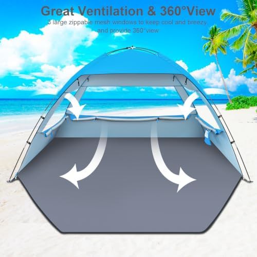 Pop Up Beach Sun Shelter — photo 4