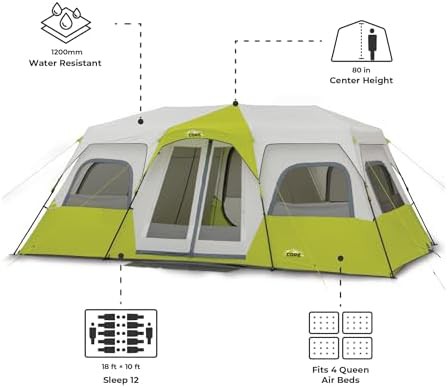 Twelve Person Three Room Instant Tent — photo 4