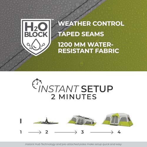 Twelve Person Three Room Instant Tent — photo 5