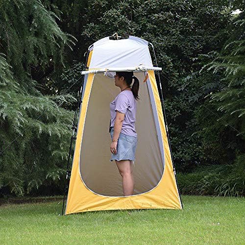 Yellow Pop Up Privacy Shower and Changing Tent — photo 3