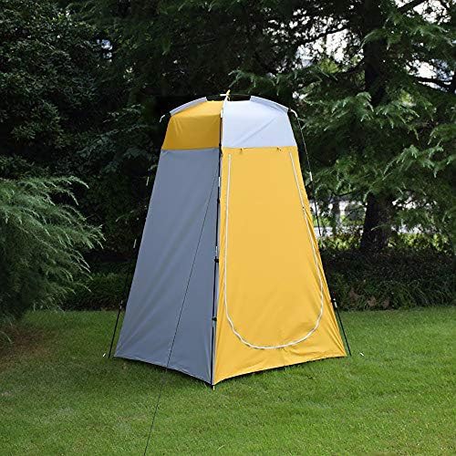 Yellow Pop Up Privacy Shower and Changing Tent — photo 4