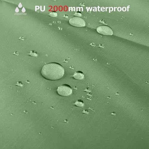 Green Waterproof Tent Footprint and Tarp — photo 4