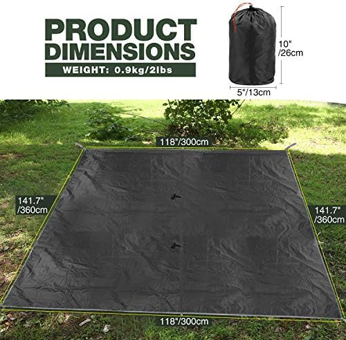 Waterproof Hammock Rain Fly Tarp — photo 4