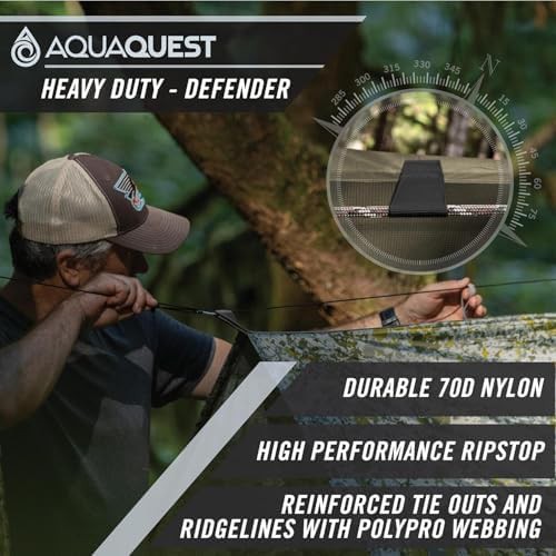Heavy Duty Waterproof Defender Camping Tarp — photo 3