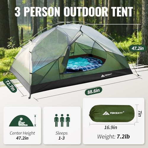 Three Person Ultralight Waterproof Tent — photo 4