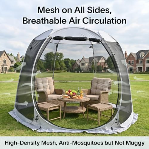 Pop up screen house with mosquito netting — photo 3