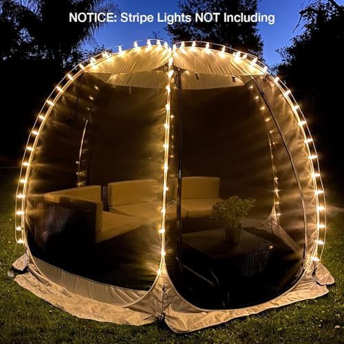 Pop up screen house with mosquito netting — photo 5