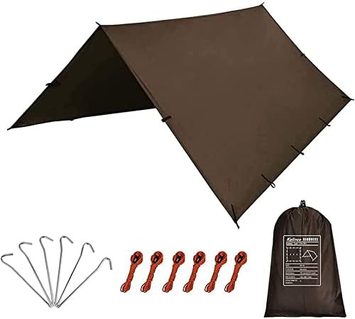 Lightweight Square Hammock Rain Fly Tarp