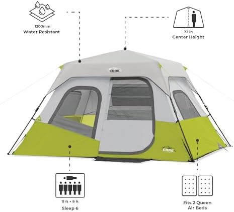 Portable Six Person Pop Up Tent — photo 4