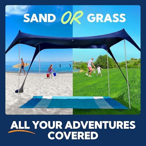 Beach Tent Sun Shelter with UV Protection — photo 5