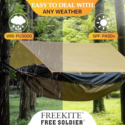 Multifunctional Bushcraft Backpacking Rain Fly — photo 4
