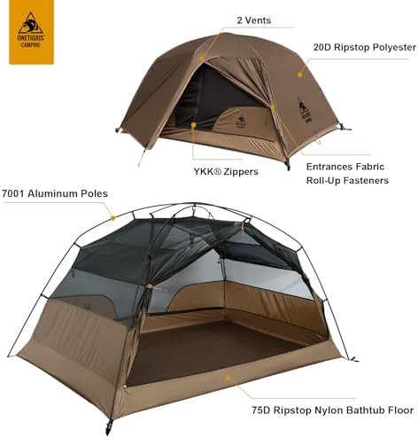 Cosmitto Two Person Backpacking Tent — photo 4