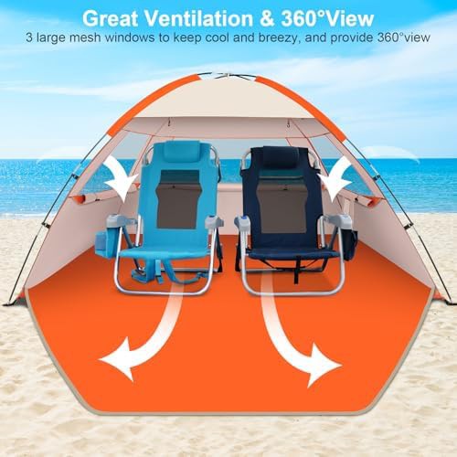 UV Protection Beach Shade Canopy — photo 4