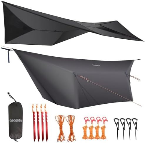 Nylon Hammock Rainfly with Doors 12x10