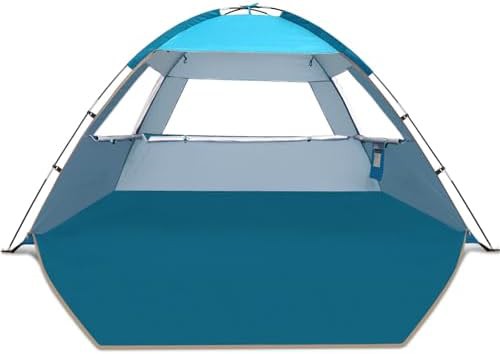 Portable Four Person Beach Shade Tent