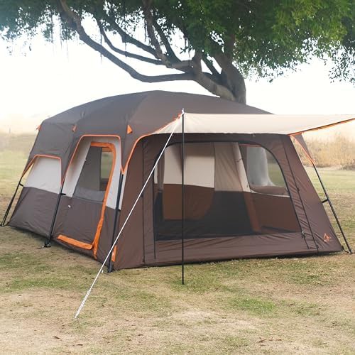 Manual setup twelve person cabin tent — photo 4