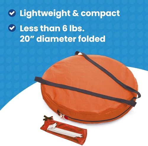 Orange mesh one person sports pod — photo 5