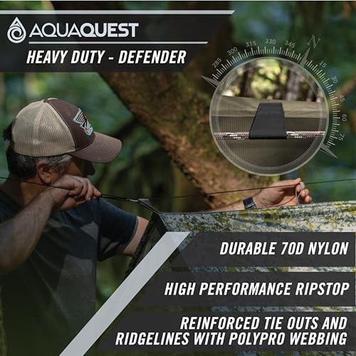 Nylon Survival Rain Fly Defender Tarp — photo 3