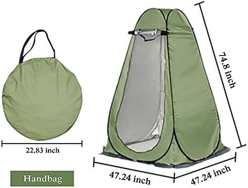Portable Green Pop Up Privacy Tent — photo 3