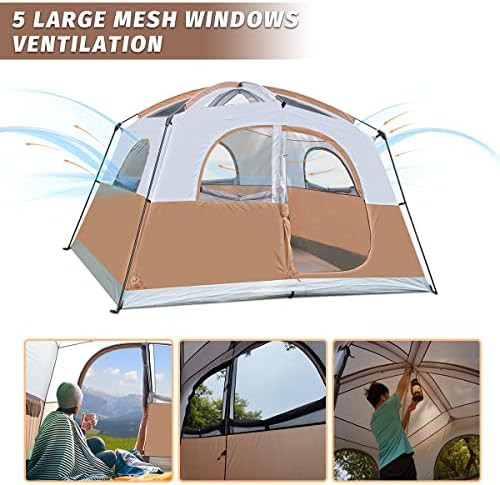 Six Person Waterproof Family Cabin Tent — photo 3