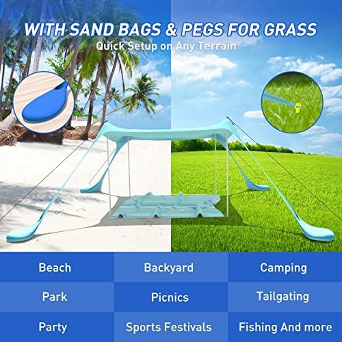 Royal Blue Pop Up Beach Canopy — photo 4