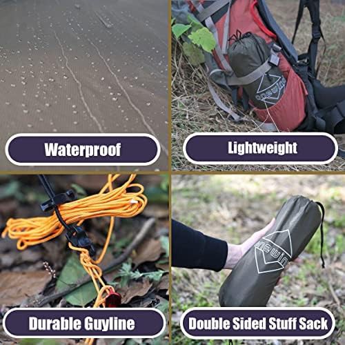 Hexagon Waterproof Hammock Rain Fly — photo 4