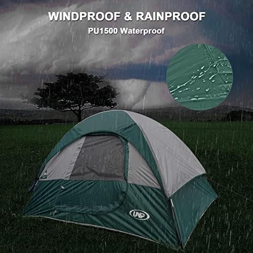 Weather Resistant Two Person Dome Tent — photo 3