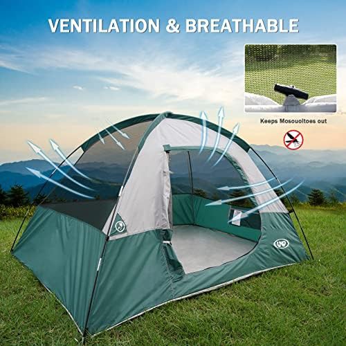 Weather Resistant Two Person Dome Tent — photo 4