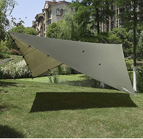 Green Waterproof Oversized Rainfly Tarp — photo 5