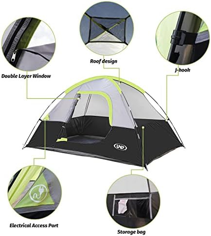 Durable Two Person Family Dome Tent — photo 5