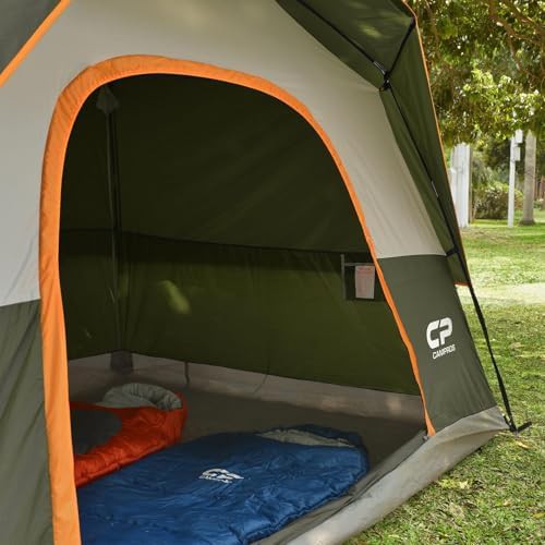 Windproof Dome Tent with Mesh Panels — photo 4