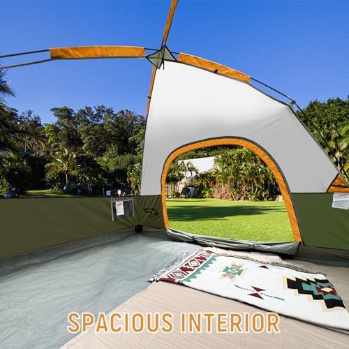 Windproof Dome Tent with Mesh Panels — photo 5