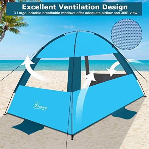 Lightweight UV Protection Beach Canopy for Four — photo 5