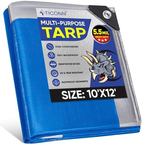 Extra Thick Rip Proof Tarp 10x12