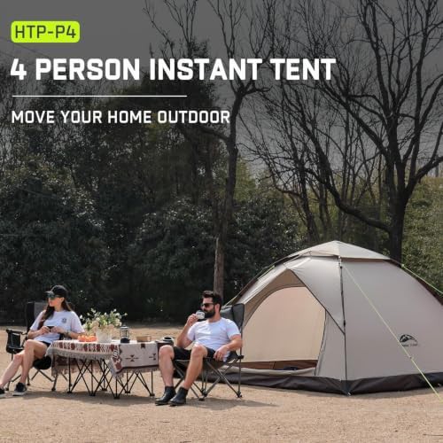 Instant Pop Up Two Person Camping Tent — photo 5