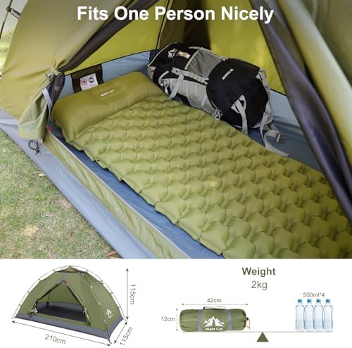 Waterproof Double Size Backpacking Tent — photo 3