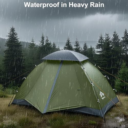 Waterproof Double Size Backpacking Tent — photo 4