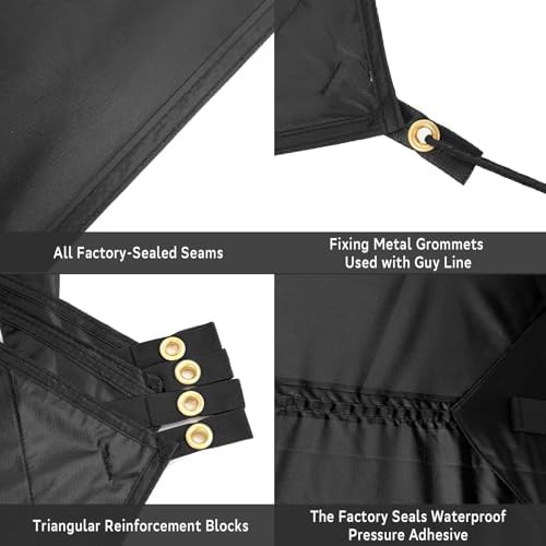 Oxford Cloth Waterproof Camping Tarp — photo 3