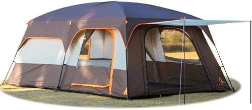 Extra large fourteen person waterproof tent