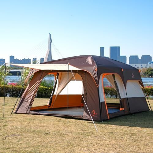 Extra large fourteen person waterproof tent — photo 3