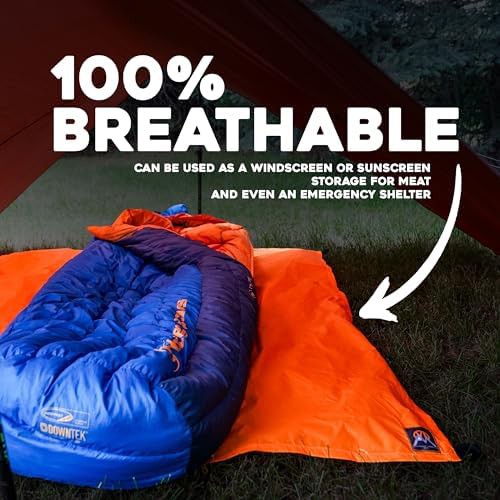 Orange Multicloth 2.0 Ultralight Ground Tarp — photo 4