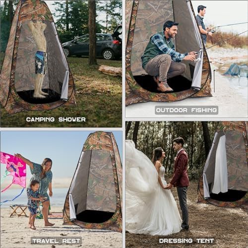 Camouflage pop up shower and privacy tent — photo 4